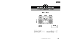 JVC CAMXJ-100-Service-Manual